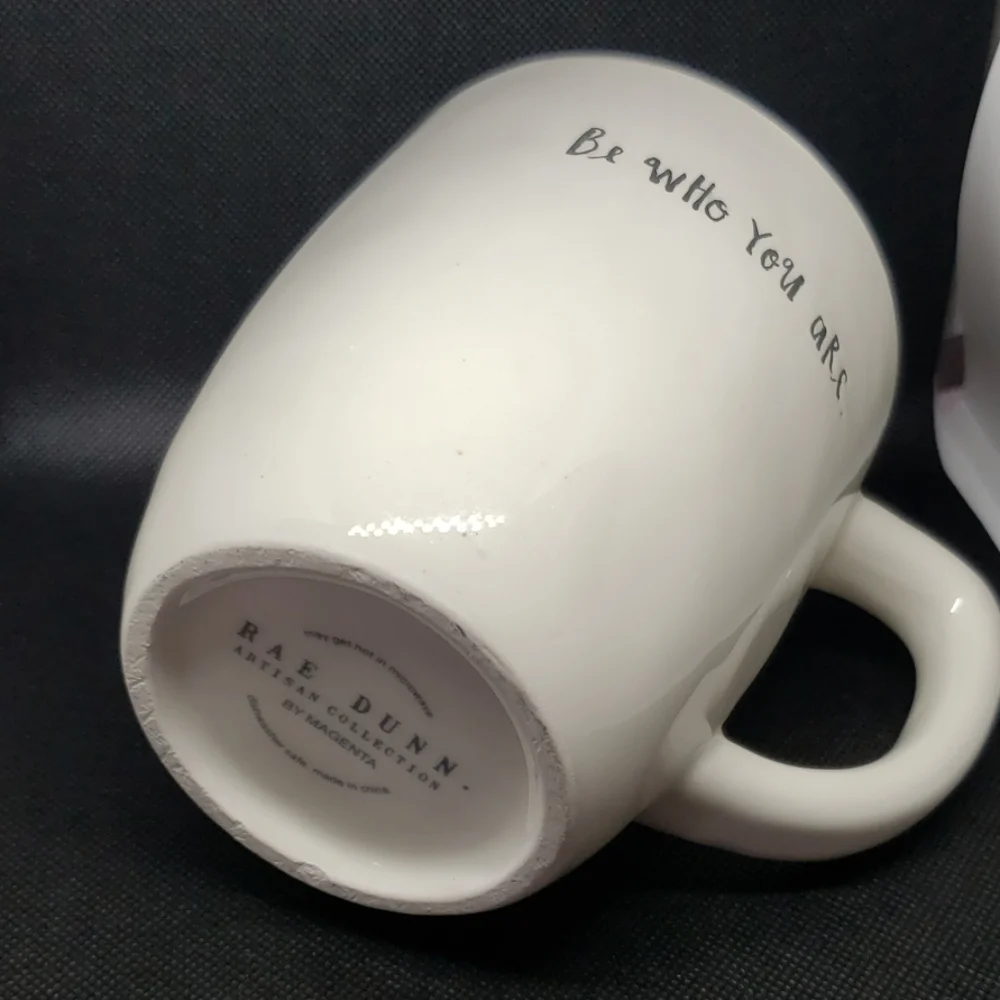 Rae Dunn  BE WHO YOU ARE new mug